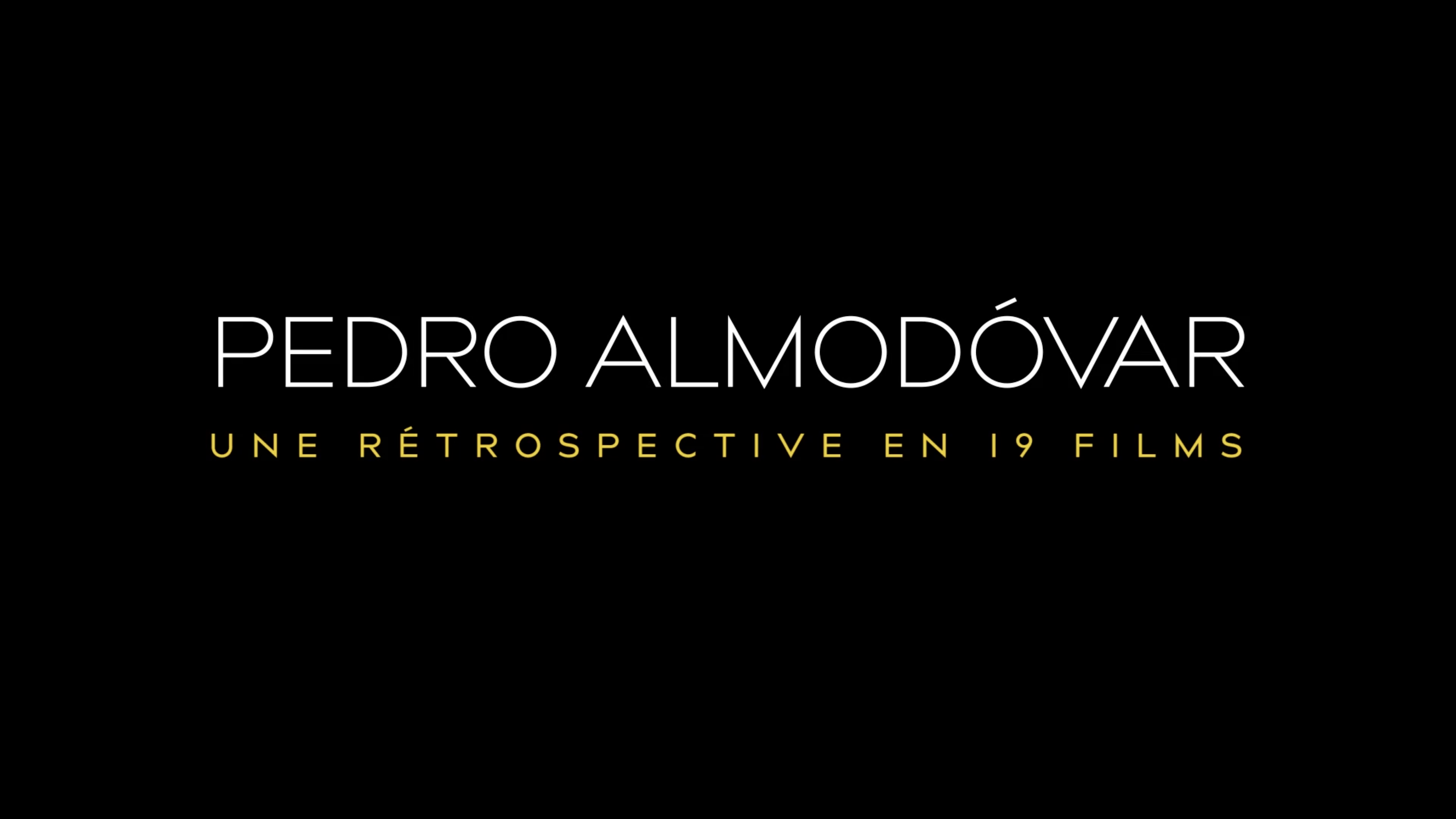 RETROSPECTIVA PEDRO ALMODÓVAR